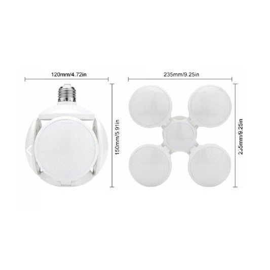 Ampolleta LED Plegable Pelota 40W Blanco