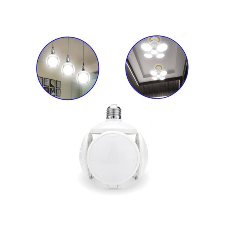 Ampolleta LED Plegable Pelota 40W Blanco