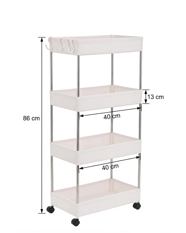 Organizador Baño Con Ruedas